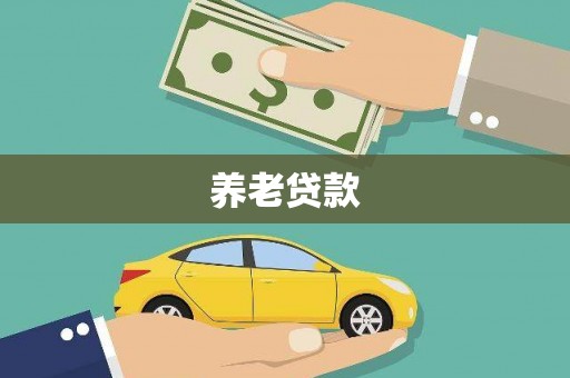 松溪养老贷款