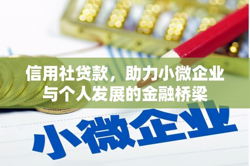 松溪信用社贷款，助力小微企业与个人发展的金融桥梁