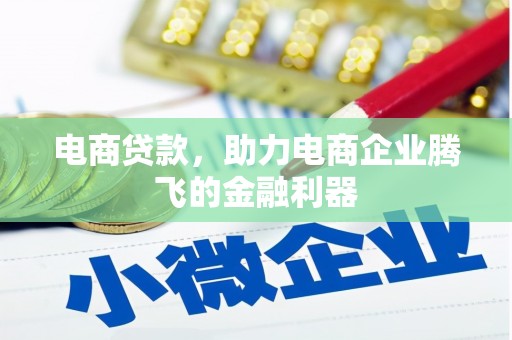 松溪电商贷款，助力电商企业腾飞的金融利器