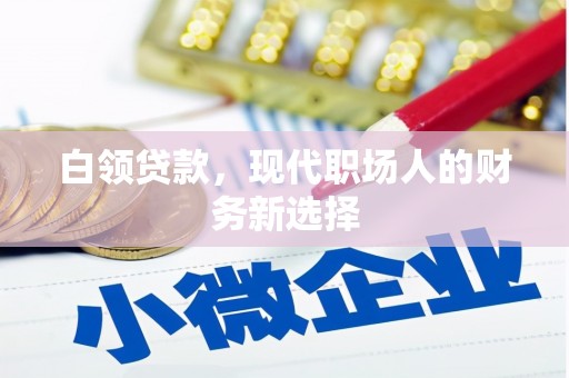 松溪白领贷款，现代职场人的财务新选择