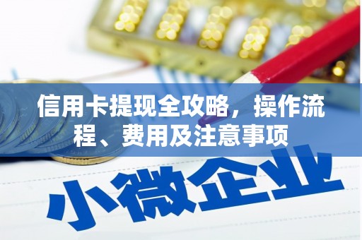 松溪信用卡提现全攻略，操作流程、费用及注意事项