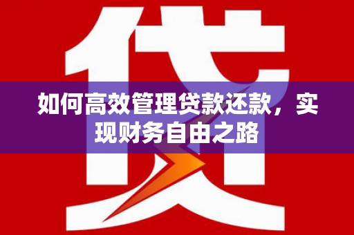 松溪如何高效管理贷款还款，实现财务自由之路