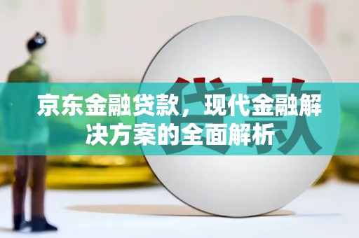松溪京东金融贷款，现代金融解决方案的全面解析