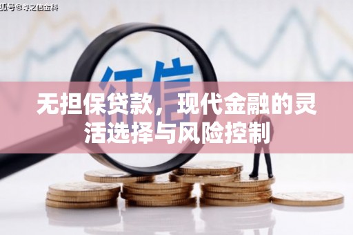 松溪无担保贷款，现代金融的灵活选择与风险控制