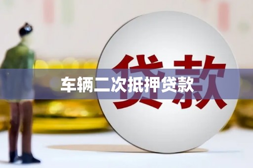 松溪车辆二次抵押贷款