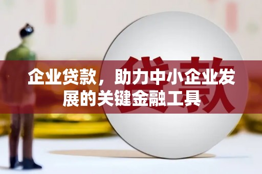 松溪企业贷款，助力中小企业发展的关键金融工具