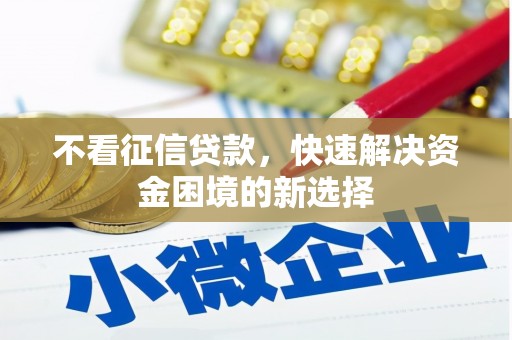 松溪不看征信贷款，快速解决资金困境的新选择