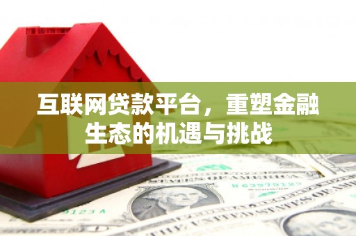 松溪互联网贷款平台，重塑金融生态的机遇与挑战