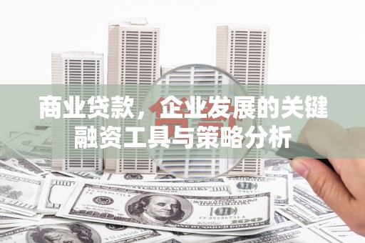 松溪商业贷款，企业发展的关键融资工具与策略分析