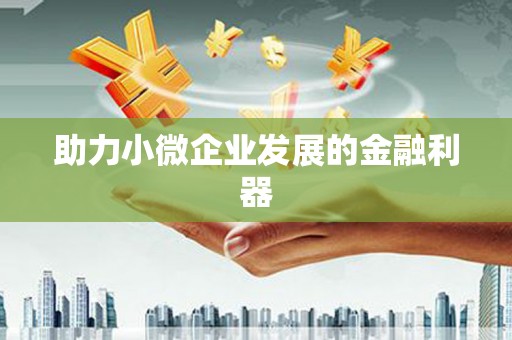 松溪助力小微企业发展的金融利器