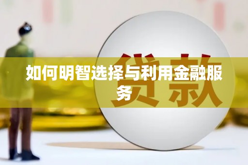 松溪如何明智选择与利用金融服务
