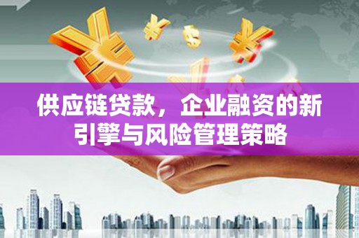 松溪供应链贷款，企业融资的新引擎与风险管理策略