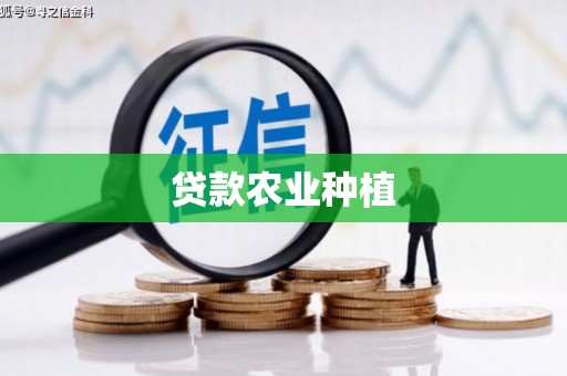 松溪贷款农业种植