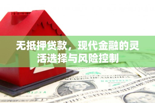 松溪无抵押贷款，现代金融的灵活选择与风险控制