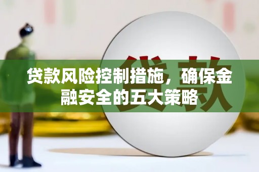 松溪贷款风险控制措施，确保金融安全的五大策略