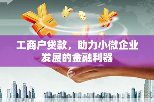 松溪工商户贷款，助力小微企业发展的金融利器