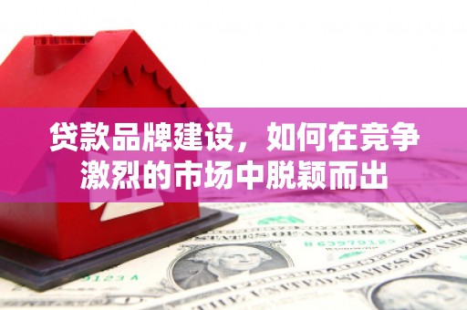 松溪贷款品牌建设，如何在竞争激烈的市场中脱颖而出