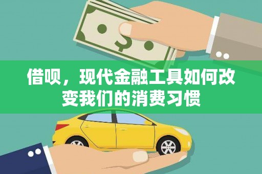 松溪借呗，现代金融工具如何改变我们的消费习惯
