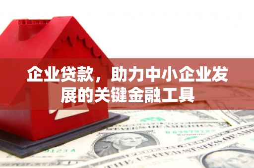 松溪企业贷款，助力中小企业发展的关键金融工具