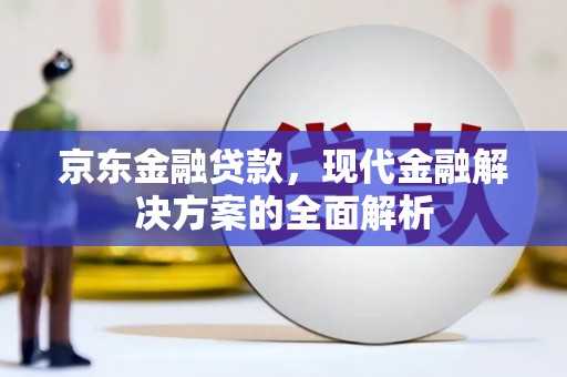 松溪京东金融贷款，现代金融解决方案的全面解析