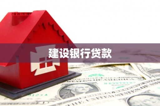 松溪建设银行贷款