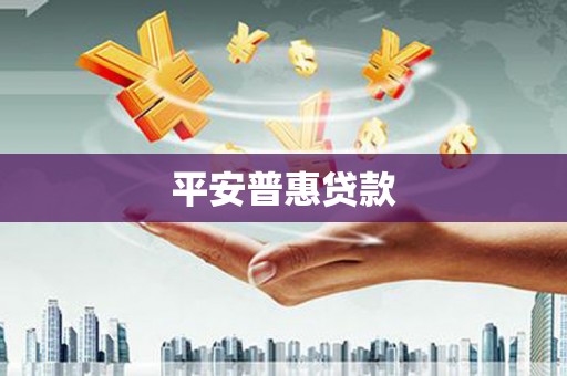 松溪平安普惠贷款