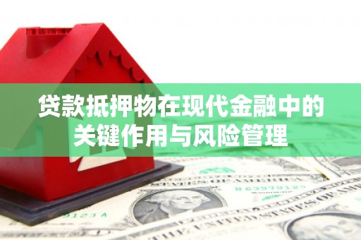 松溪贷款抵押物在现代金融中的关键作用与风险管理