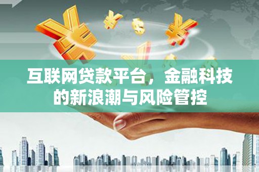 松溪互联网贷款平台，金融科技的新浪潮与风险管控