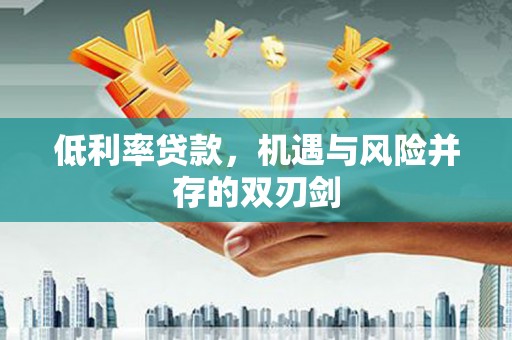 松溪低利率贷款，机遇与风险并存的双刃剑