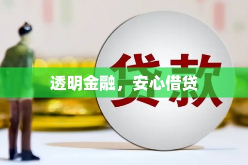 松溪透明金融，安心借贷