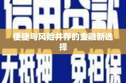 松溪便捷与风险并存的金融新选择