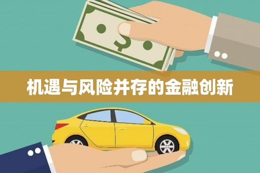 松溪机遇与风险并存的金融创新