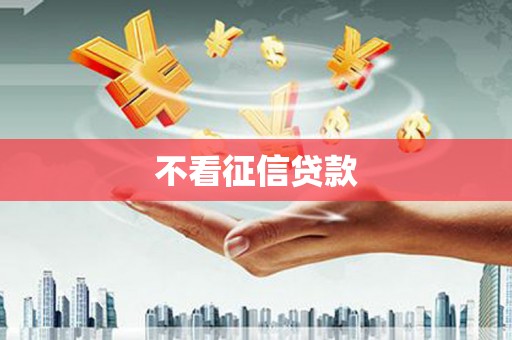 松溪不看征信贷款