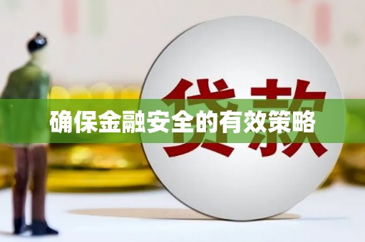 松溪确保金融安全的有效策略
