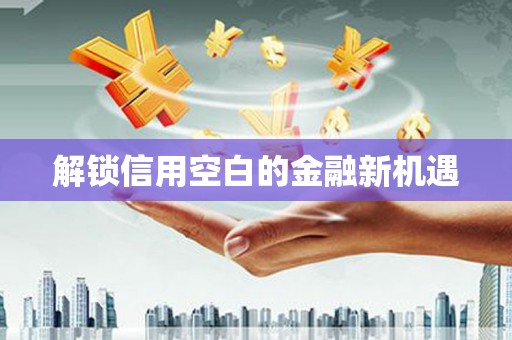 松溪解锁信用空白的金融新机遇