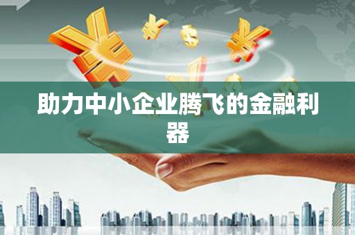 松溪助力中小企业腾飞的金融利器
