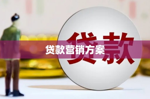 松溪贷款营销方案